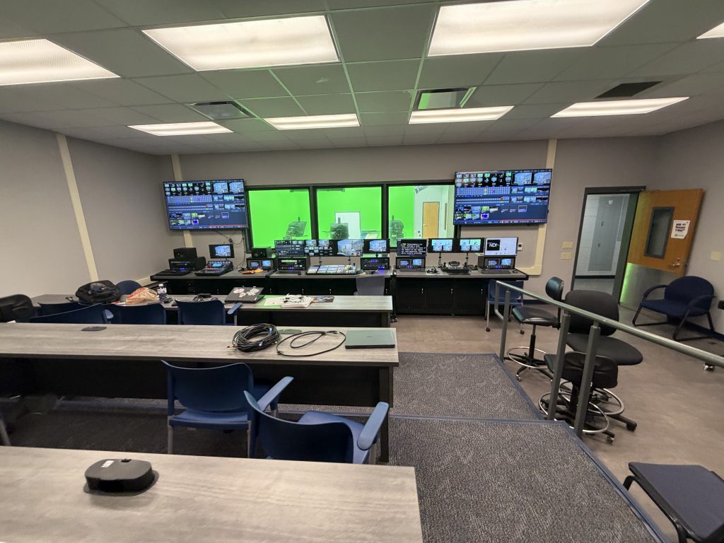 The main teaching area for the control rooms at Savannah State University.
